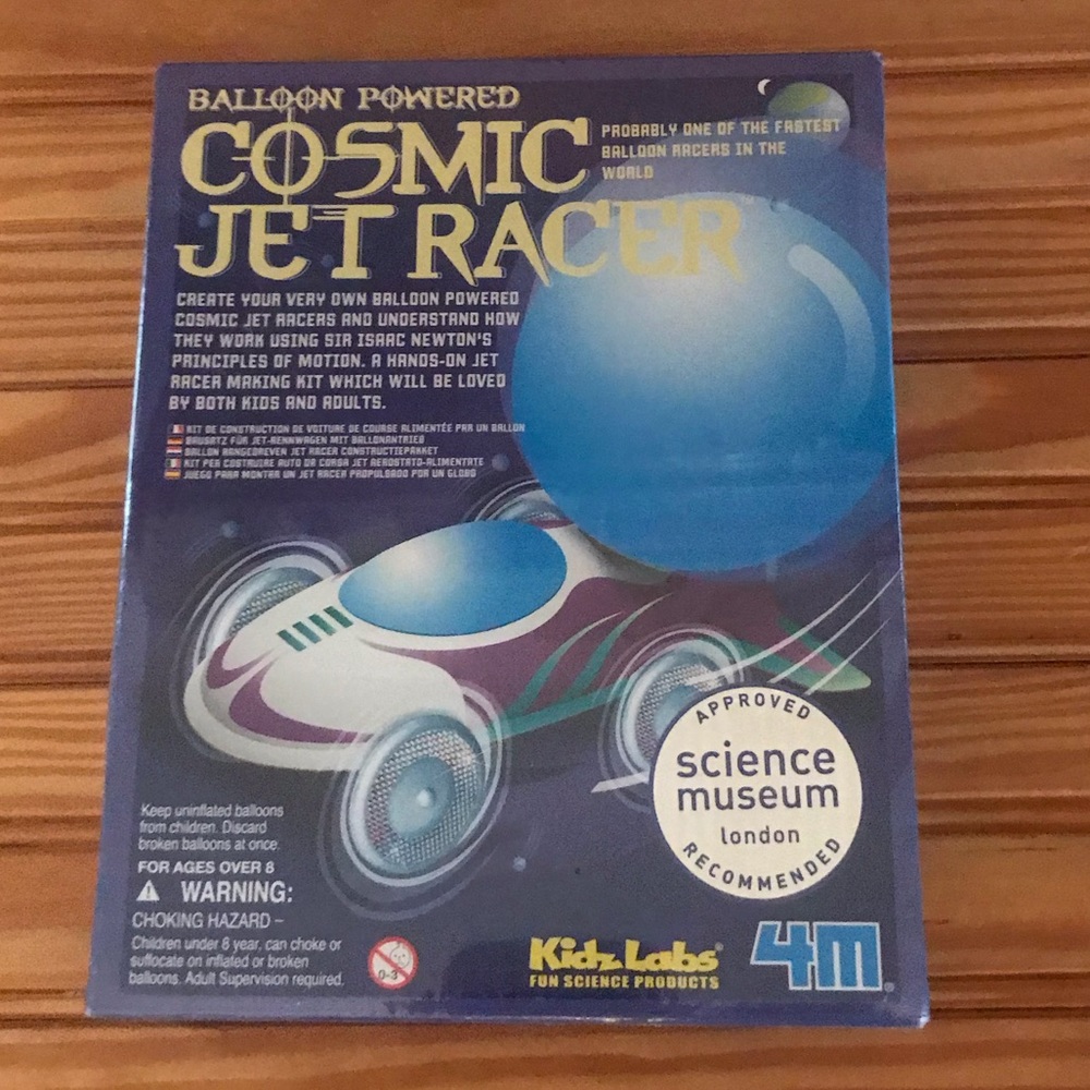 Factory sealed. Science project.